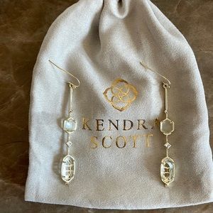 Kendra Scott earrings, worn only once!